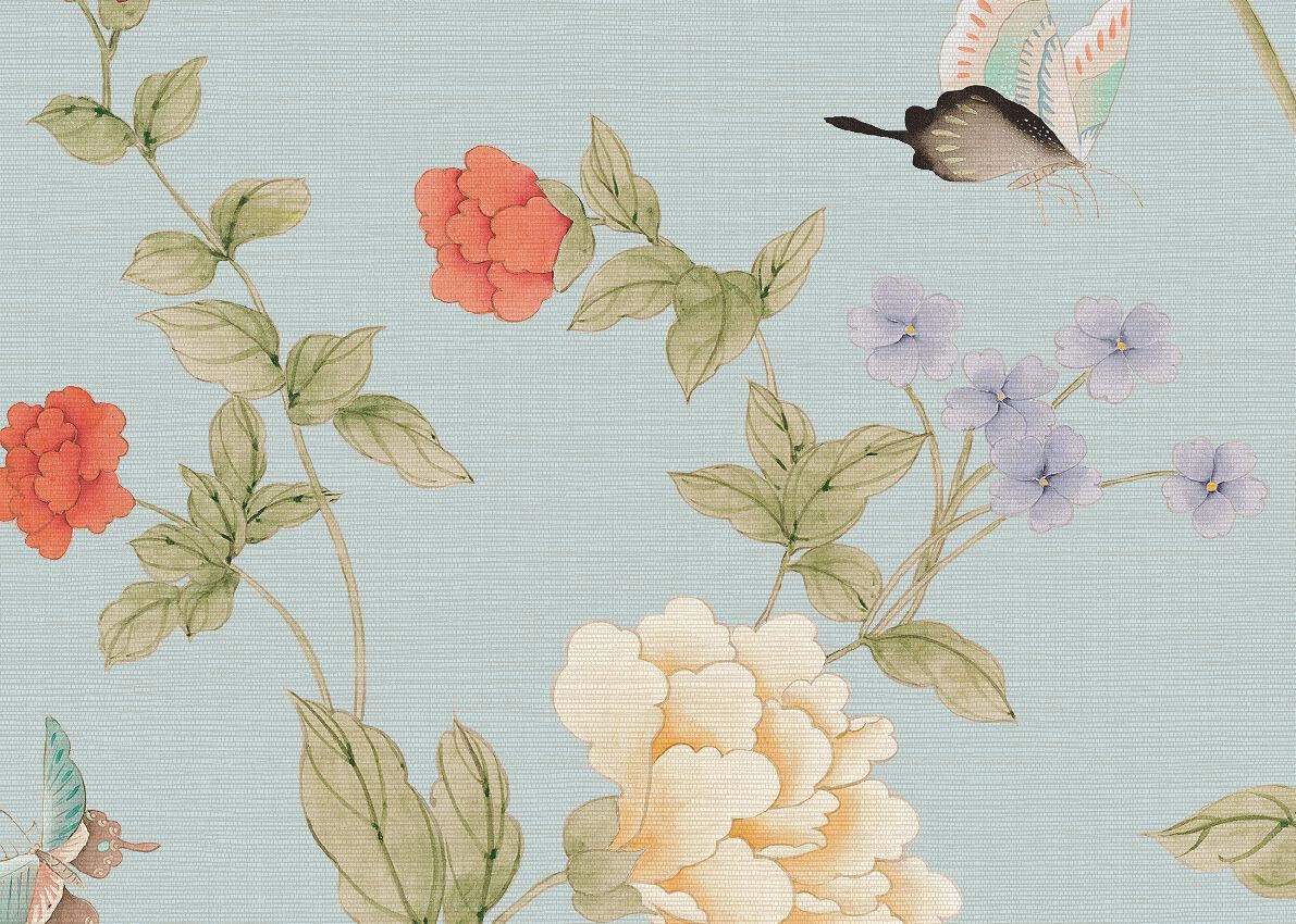 Цветочные узоры нетканые обои Jannelli&Volpi SCALAMANDRÉ ARCH-00056539 - Вид №2