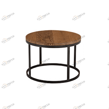 Журнальный столик круглый 47 см Mr. Brown от Eichholtz EICHHOLTZ EICHHOLTZ 062918 Коричневый 