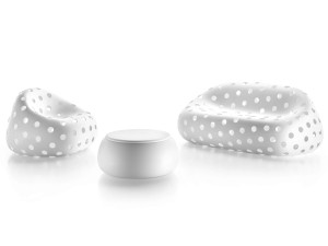 3-местный полиэтиленовый садовый диван