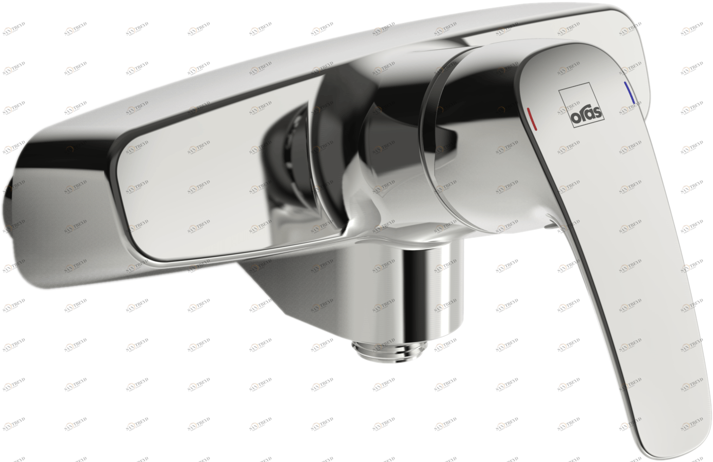 Oras 1075 Смеситель для душа 1075 Safira Хром 