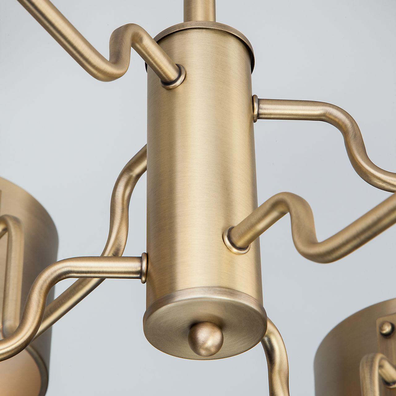 Потолочная люстра Bogates Pallada 293/6 бронза BOGATES ДИЗАЙНЕРСКИЕ, PALLADA 188025 Бронза  - Вид №1