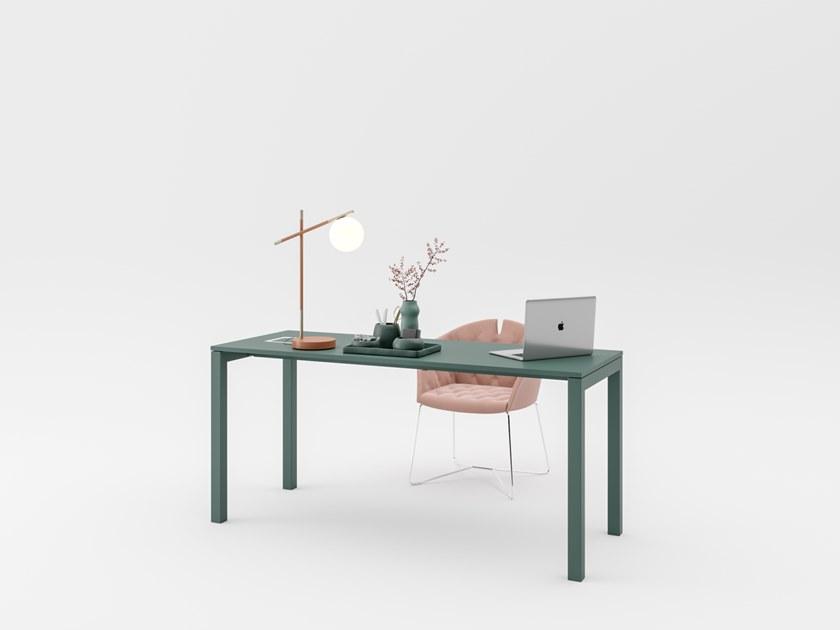 PROF Рабочий стол из дерева с системой управления кабелями Dieci sun-id-1393200 - Вид №18