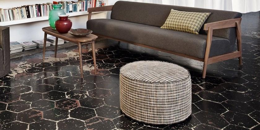 Gervasoni Круглый пуф со съемной крышкой Brick sun-id-1482039 - Вид №4