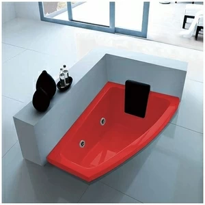 Ванна с гидромассажем красная Gruppo treesse Asyx DXSTDV8267K