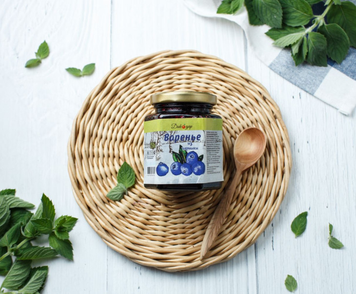 7098 Варенье из черники Вкусляндия 