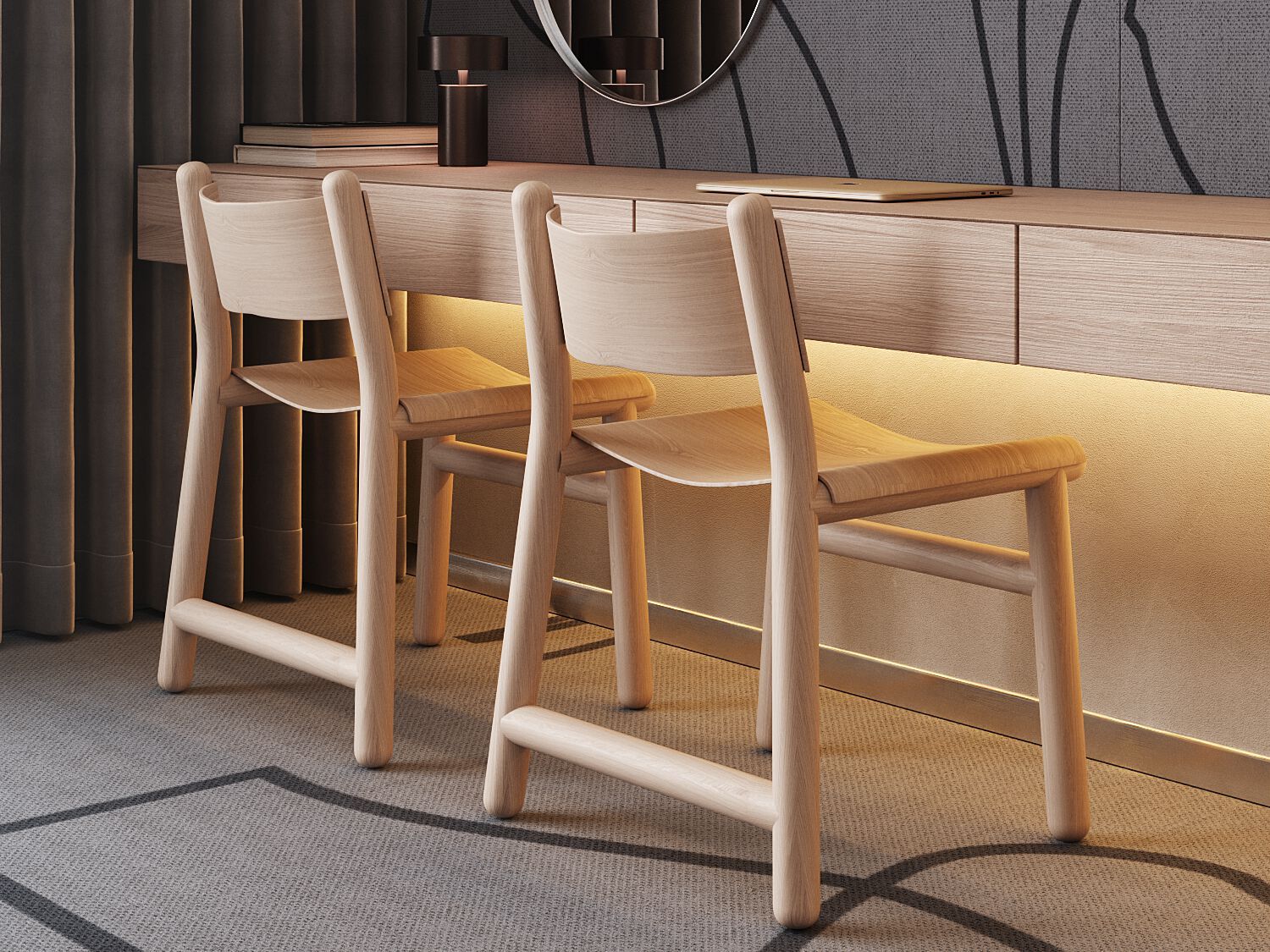 Стул из ясеня DIZA BRO ARCH-00106057 - Вид №5