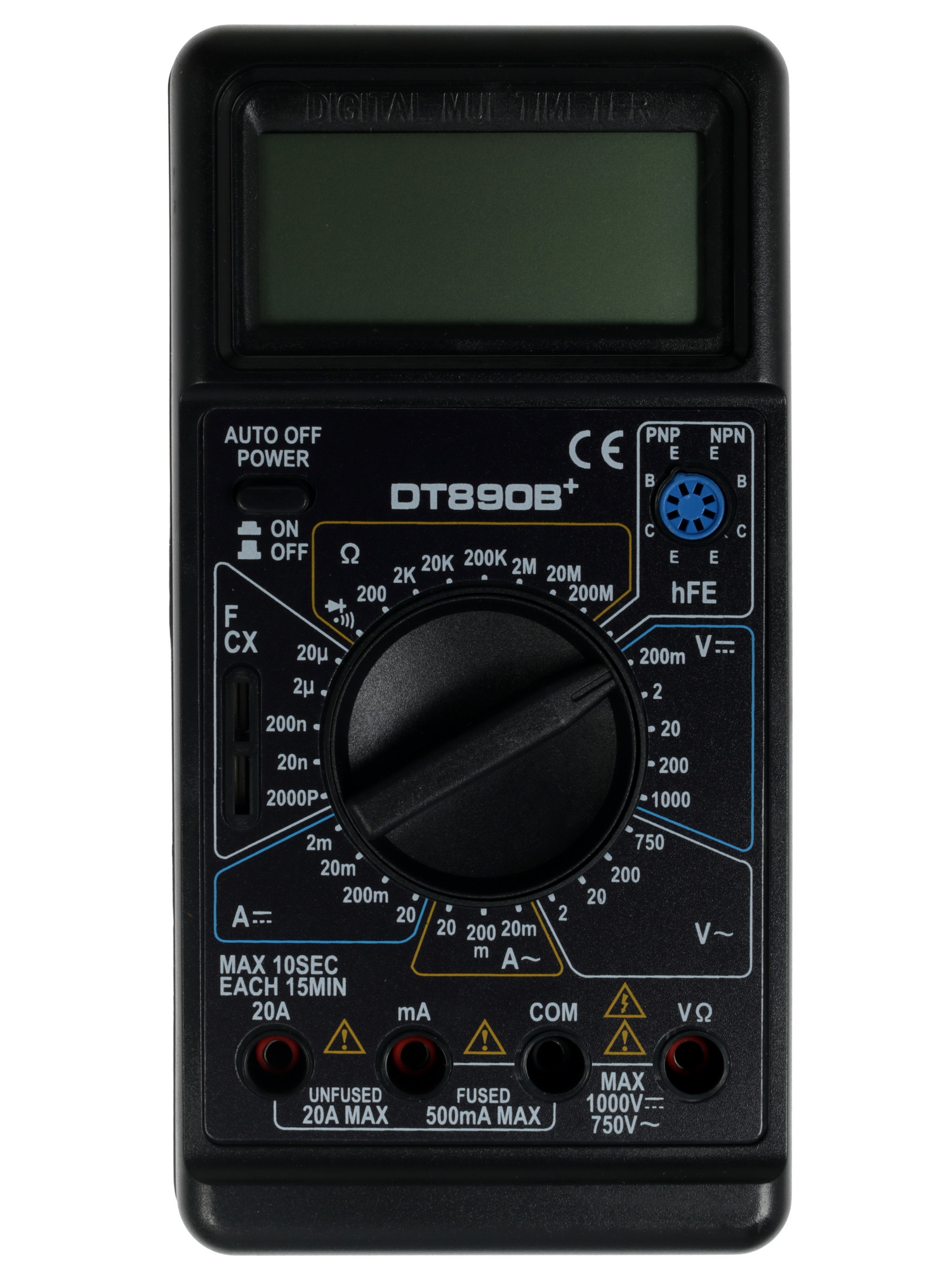 Мультиметр TEK DT 890B+ 1118133 STDN-0130184