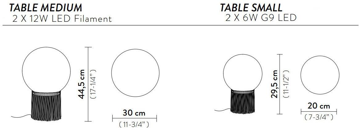Slamp Светодиодная настольная лампа Atmosfera sun-id-1456720 - Вид №4