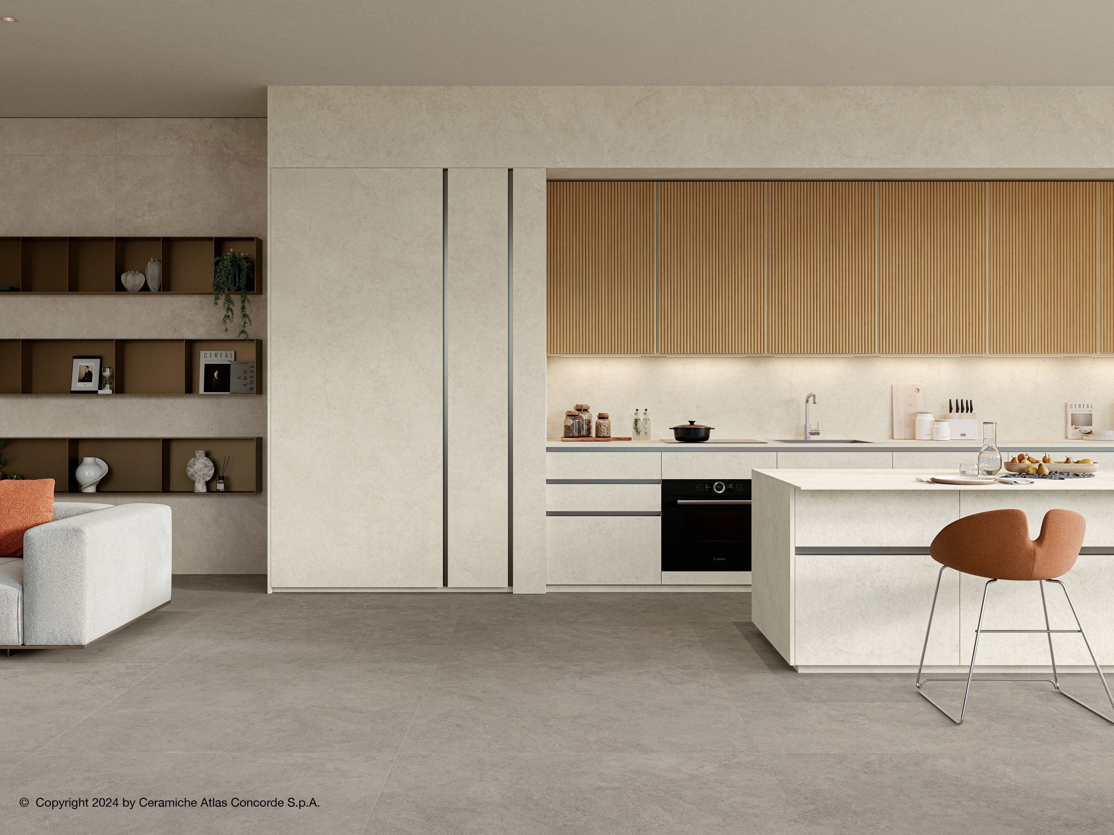 Керамогранит с эффектом камня Atlas Concorde Boost Icor ARCH-00108218 - Вид №12