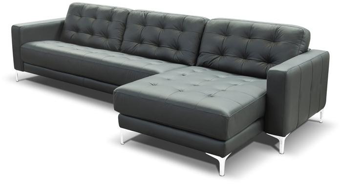 Rossini Sofas Мягкий кожаный диван с шезлонгом sun-id-1511716 - Вид №3