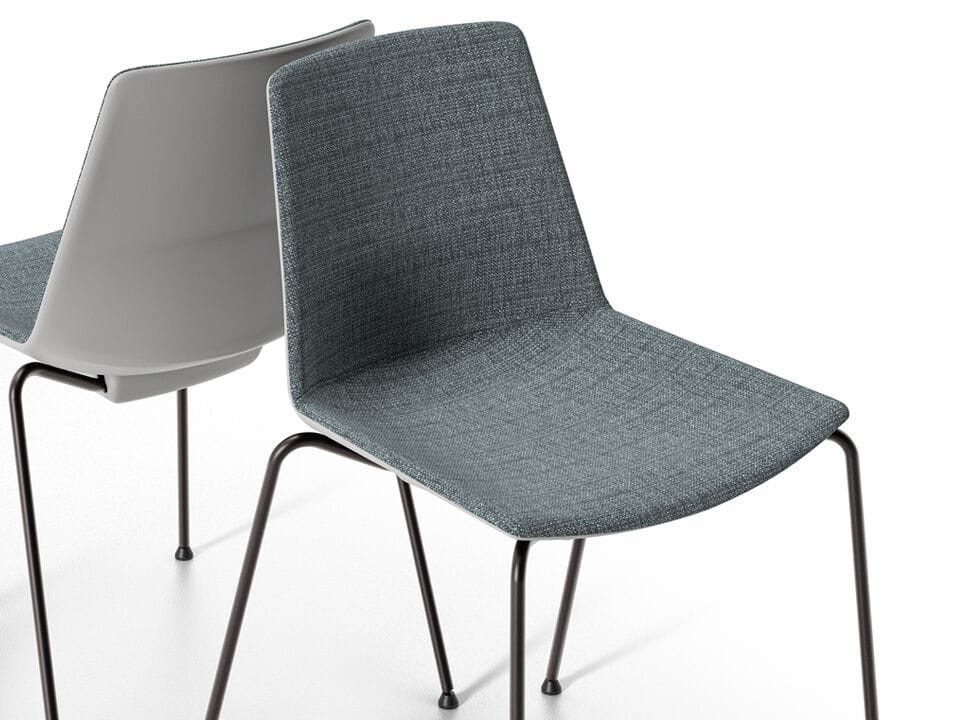 Тканевый стул для зала ожидания Santalucia Mobili Homy ARCH-00148224 - Вид №1