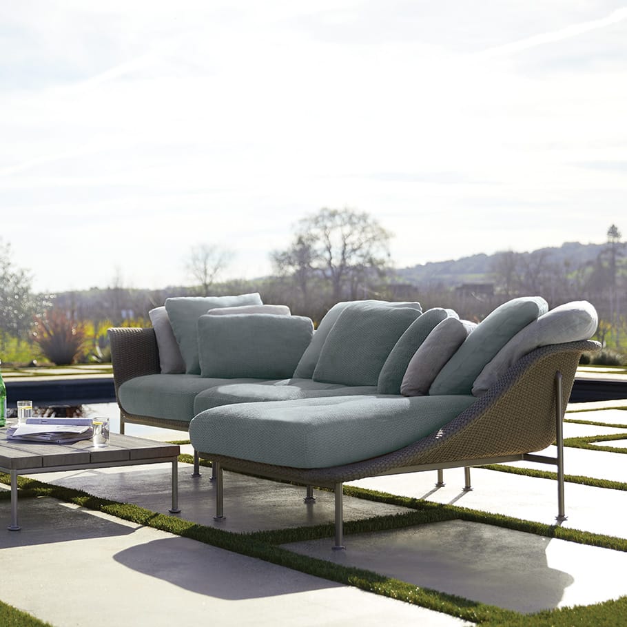 Прямоугольный журнальный столик / подставка для ног JANUS et Cie ARCH-00067004 - Вид №4