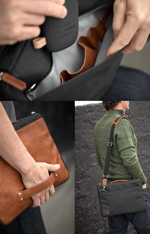 Чехол для ноутбука aSLEEVE светло-серый KREAFUNK KFLA130 - Вид №5