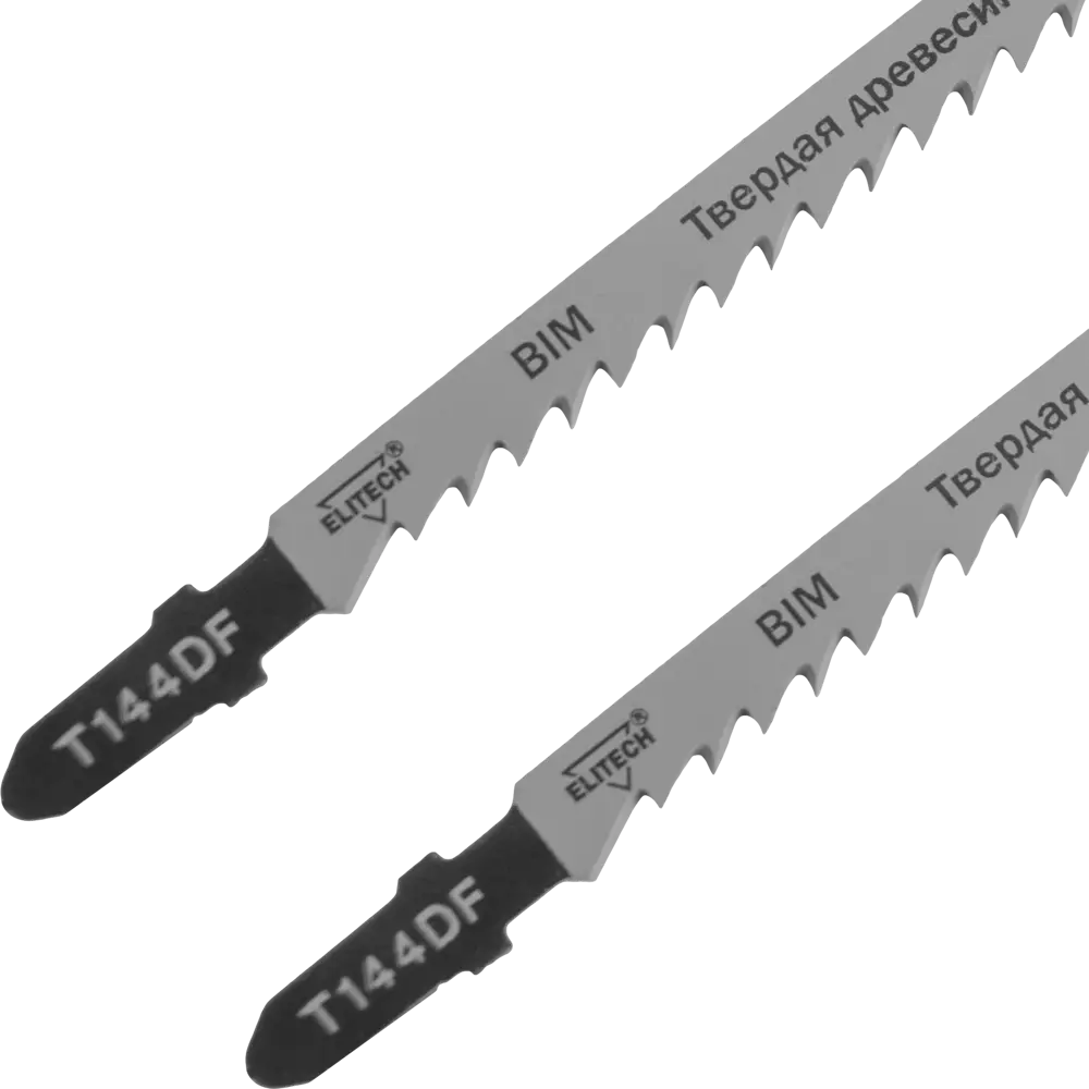 Пилки Elitech T144DF для лобзика по дереву 75 мм (2 шт) 84461772 STLM-0050310 - Вид №2