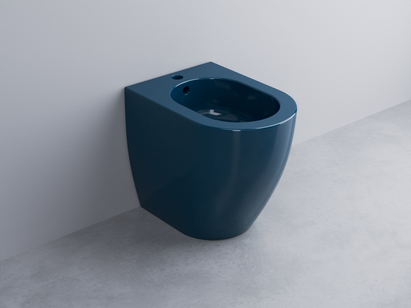 SMBIDR-OL Биде напольное с одним отверстием под смеситель Mini 48 cielo Smile Ceramica Cielo