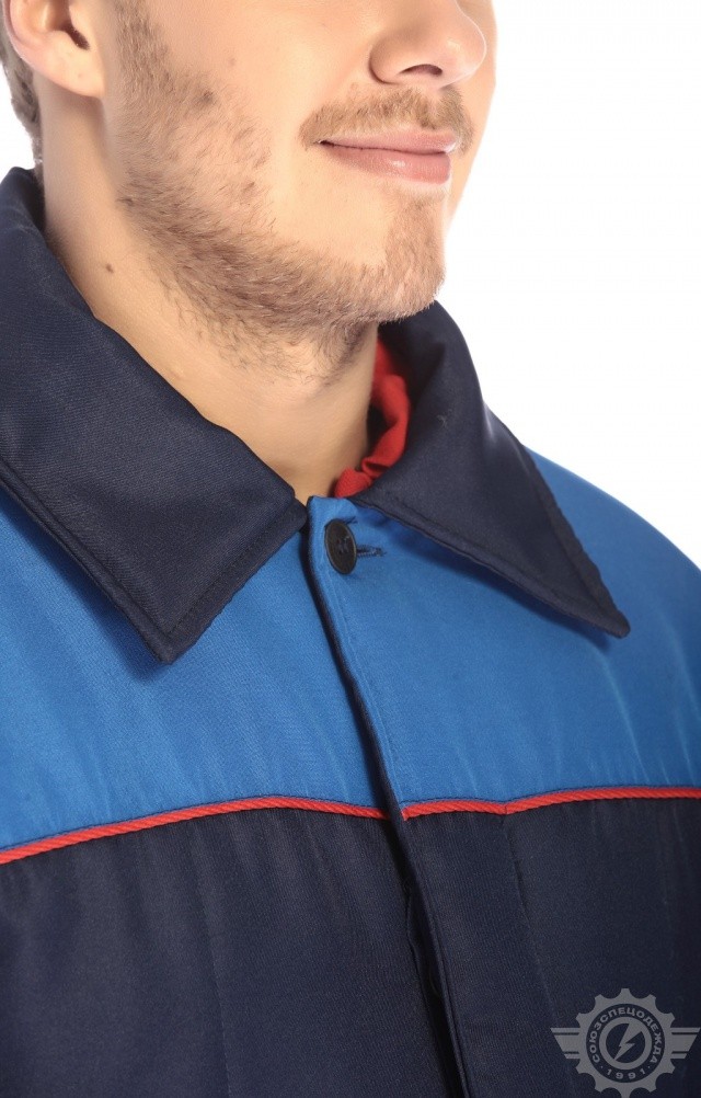 62248 Костюм "Дон" синий  Зимняя спецодежда  размер 52-54/182-188  - Вид №15