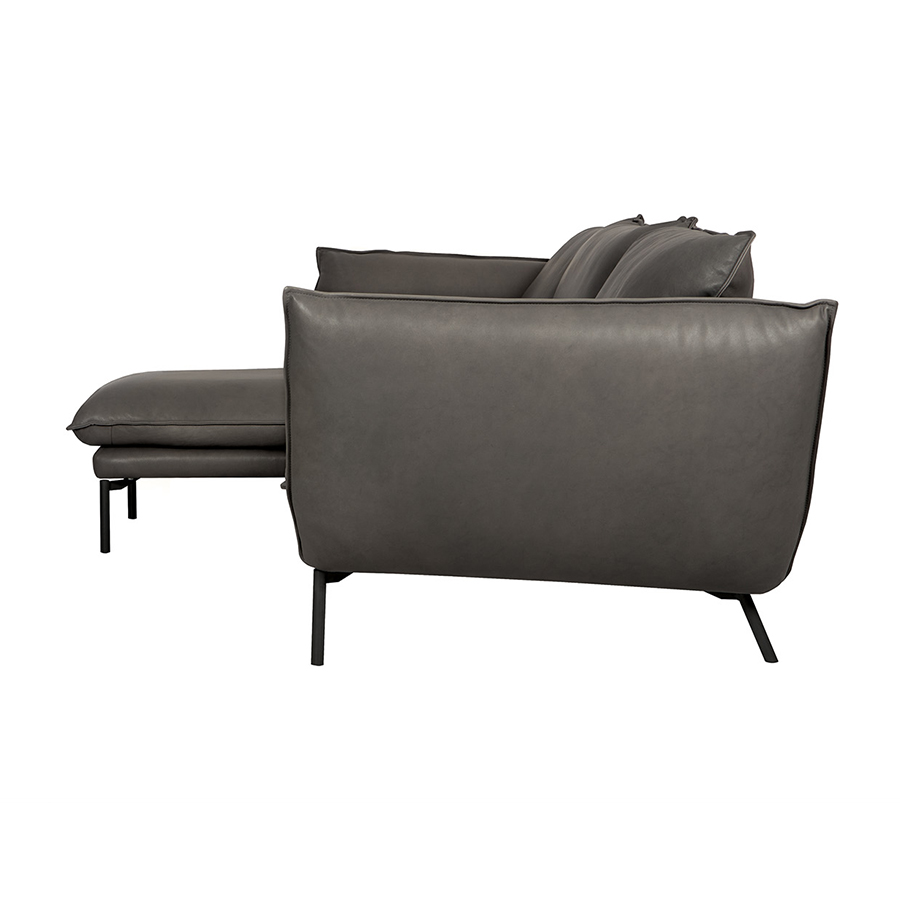 Угловой диван левый HUGO серый Sits S1235 - Вид №4