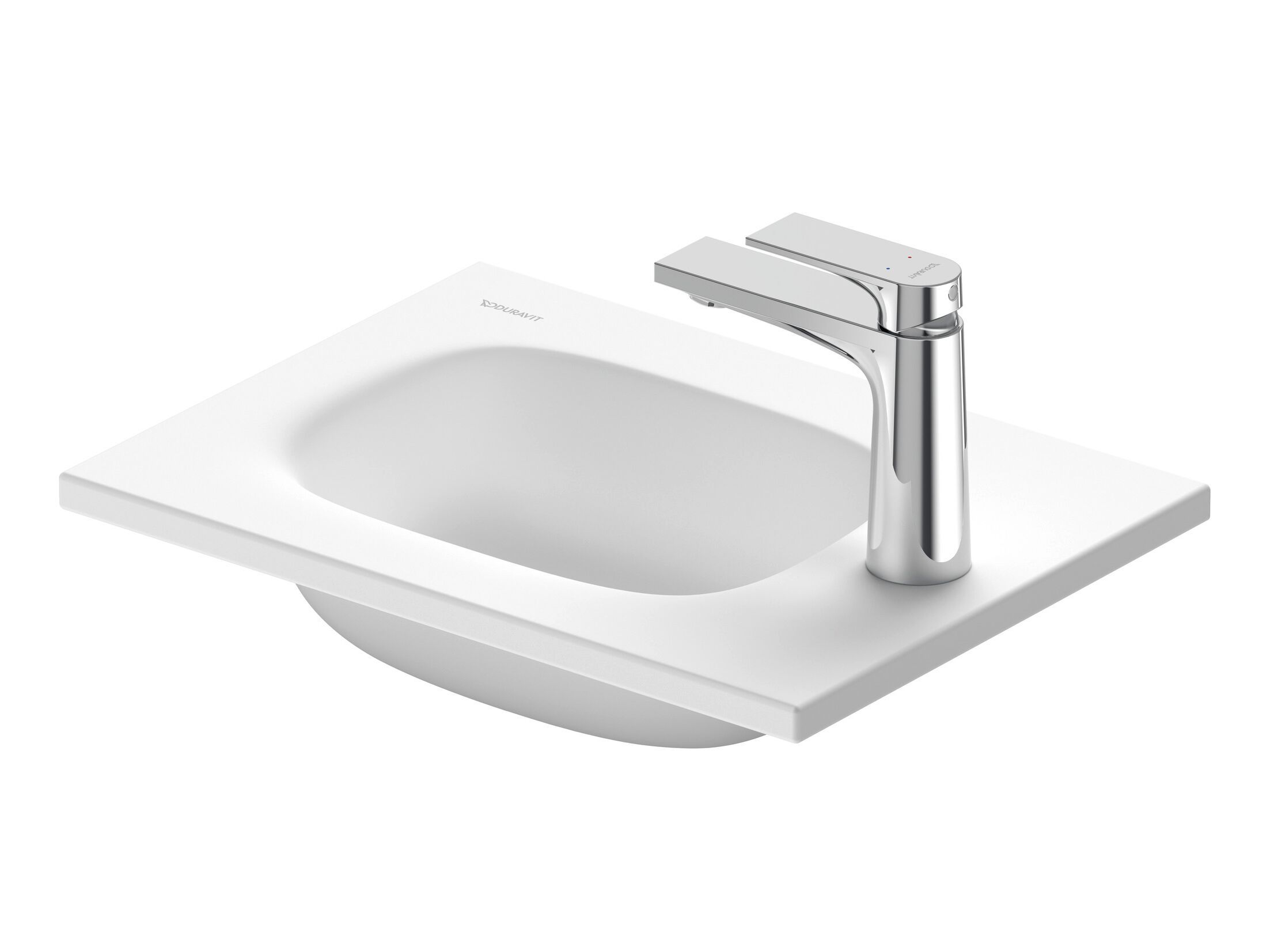 Керамическая прямоугольная ручная мойка Duravit Sivida ARCH-00090959