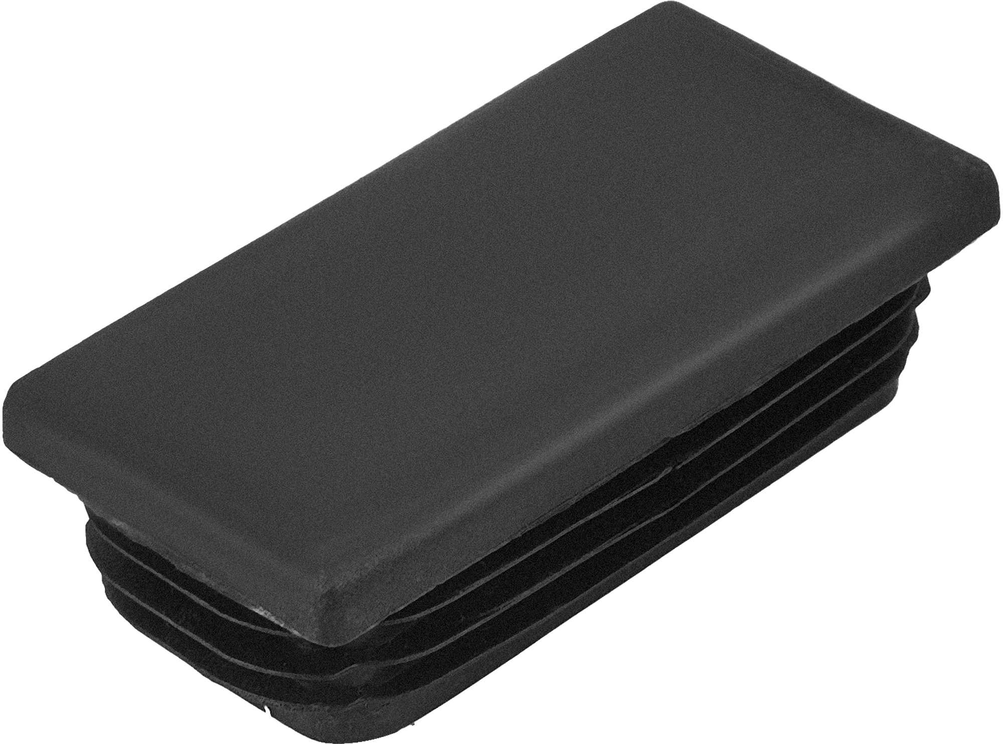 86492039 Заглушка универсальная 30x60 мм полипропилен черный, 4 шт. STLM-0069394 Santreyd 