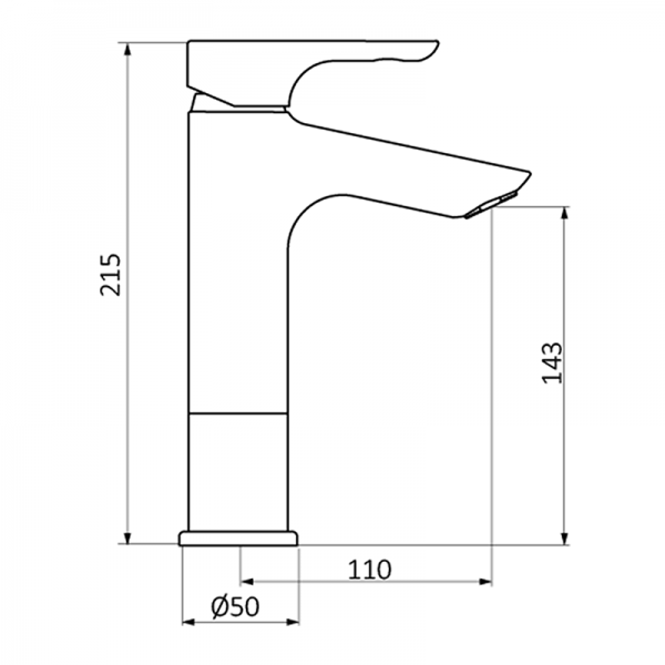 Смеситель для раковины TENDER GRB MIXERS 40539400 - Вид №1