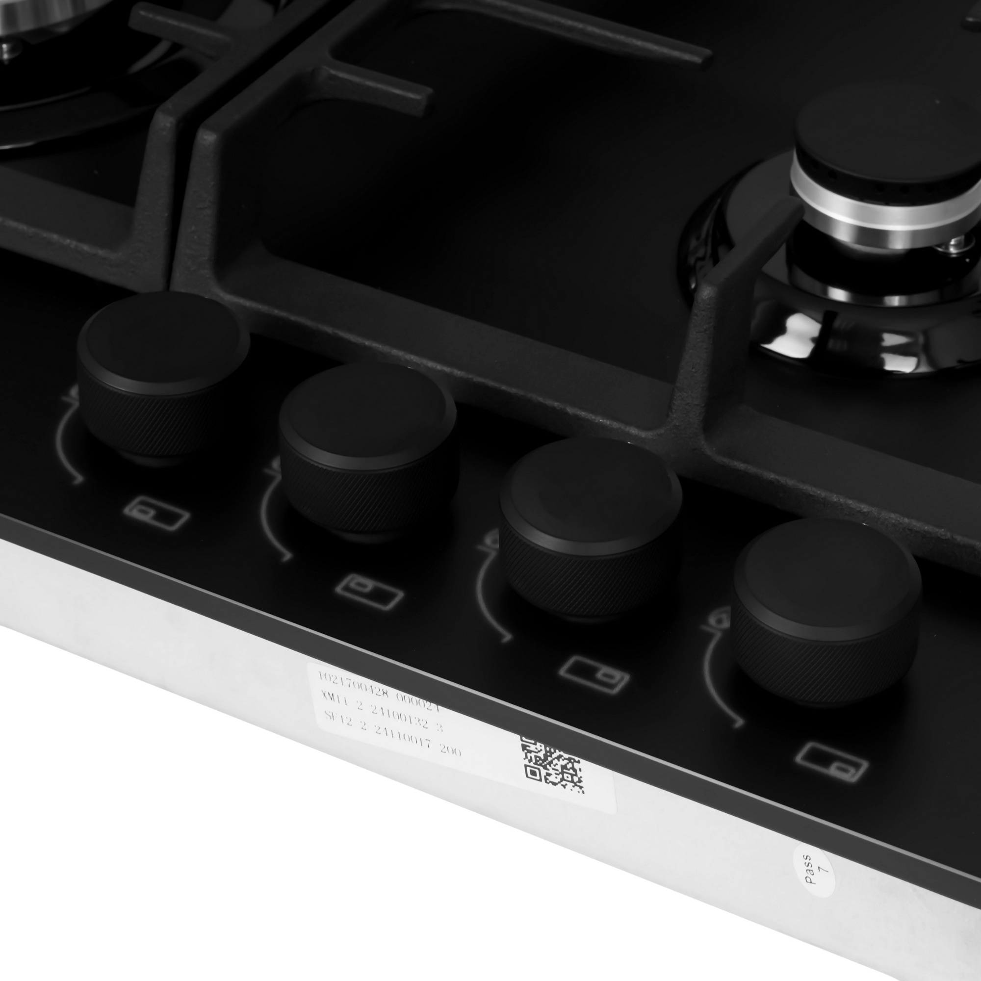 9283388 Газовая варочная поверхность EXITEQ EXH-207 black matt STDN-0030428 - Вид №2