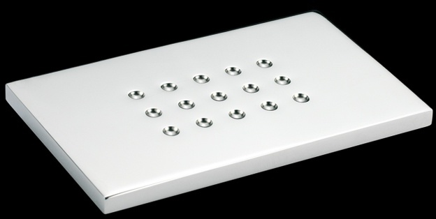 QU725 Мыльница в ванную, настольная, латунная bagno&associati QUATTRO