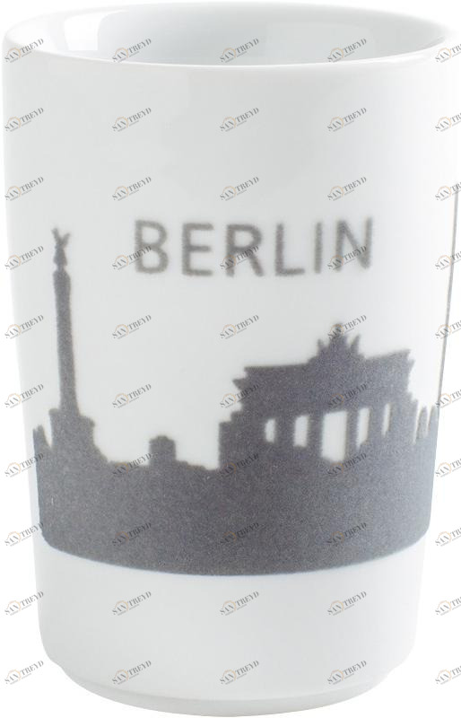 394605A26489C Пять чувств макси-чашки 0,35 л сенсорный! горизонт Берлина серый Kahla-porzellan 