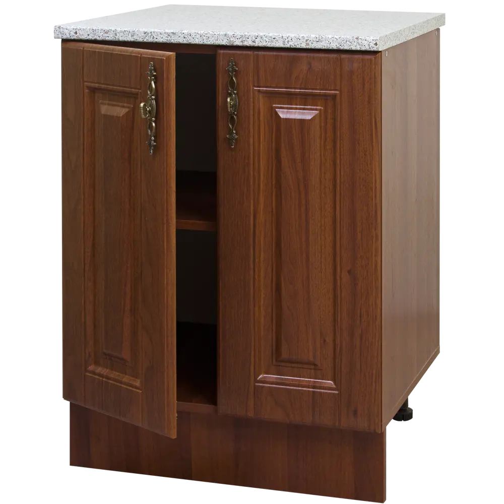 Шкаф напольный Орех Аква 60x86x60 см ЛДСП цвет коричневый Santreyd STLM-2187961 - Вид №1