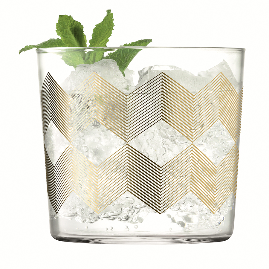 G060-09-146 Набор стаканов signature, chevron, 310 мл, 4 шт. LSA International  - Вид №1