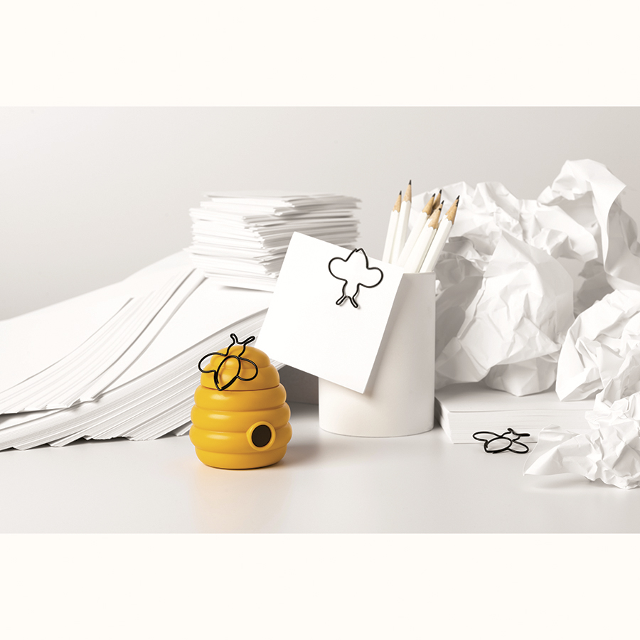 OT903 Зажимы канцелярские с магнитным держателем , busy bees OTOTO  - Вид №1