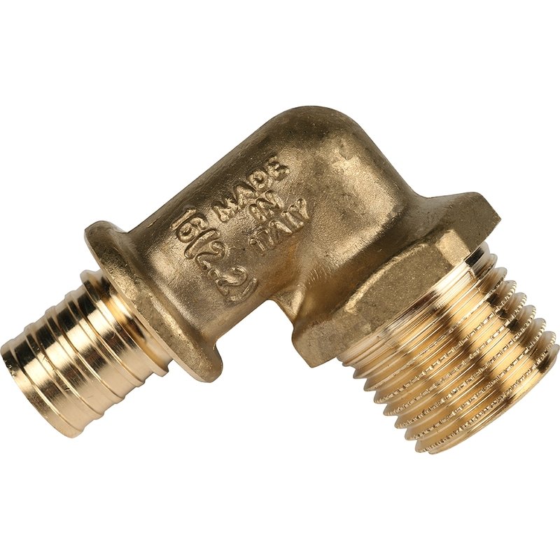 Угольник-переходник НР 16x1/2" аксиальный для труб из сшитого полиэтилена STOUT SFA0005001612 - Вид №7