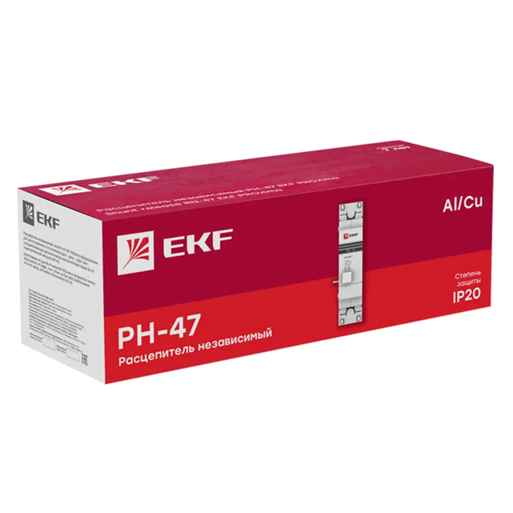 EKF РН-47: Независимый расцепитель для защиты электрощитов 82423335 STLM-1106740 - Вид №3