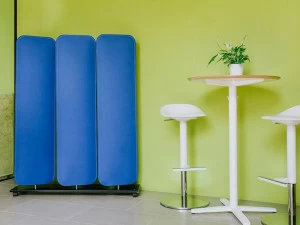 LvB Acoustics Отдельностоящая офисная перегородка на колесиках