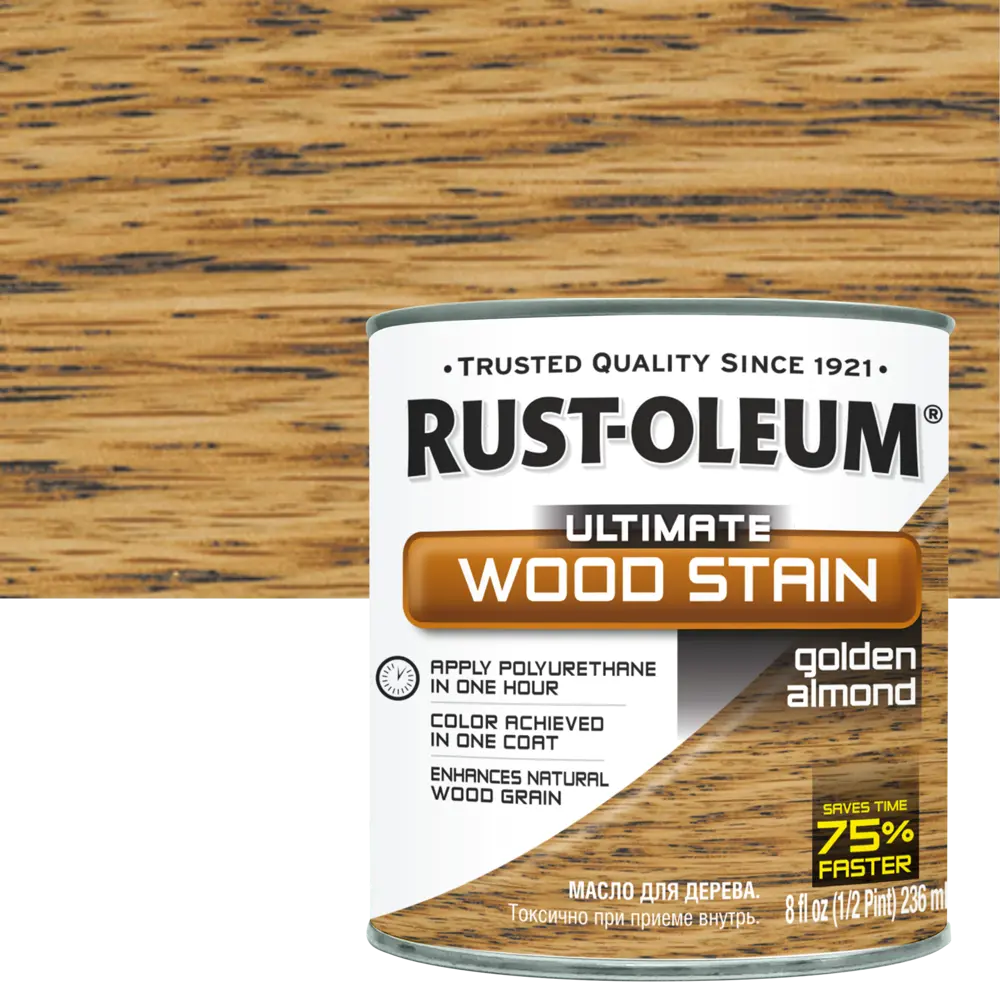 Масло тонирующее Ultimate цвет золотистый миндаль 0.236 л 82482310 STLM-2002292 RUST-OLEUM 