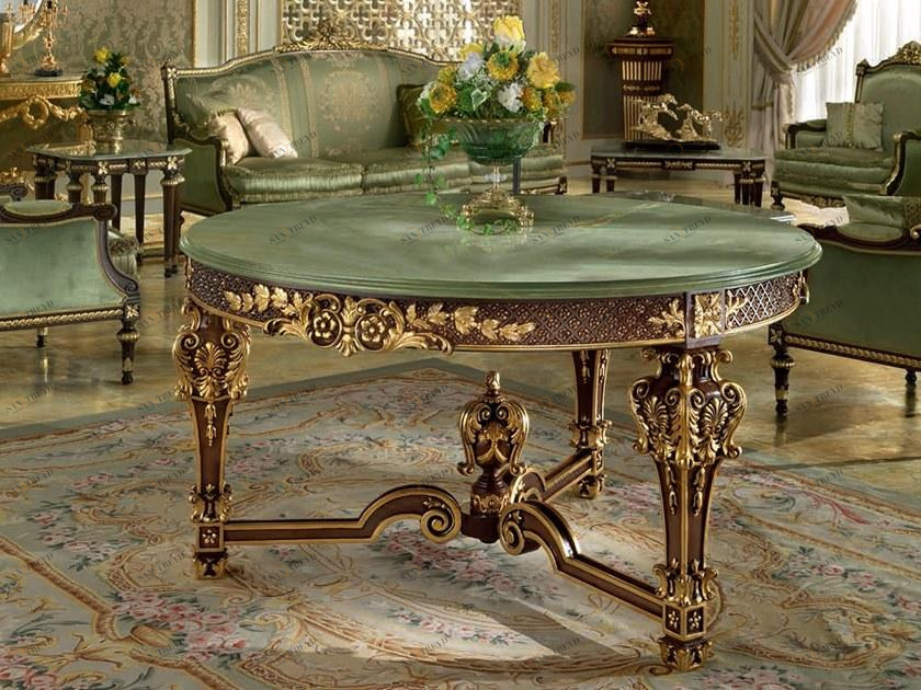 Modenese Gastone Круглый мраморный стол Deluxe sun-id-1452290
