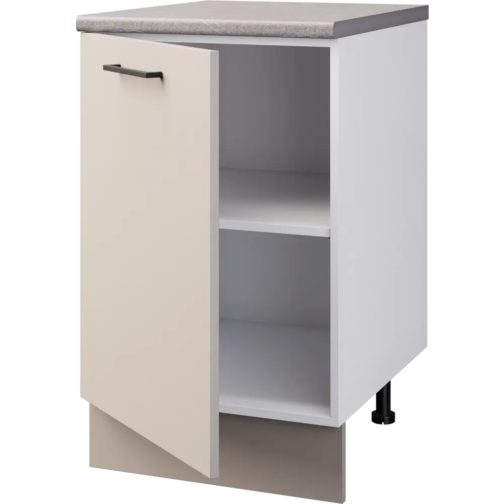 Напольный шкаф Орель 50x85x60 см ЛДСП цвет бежевый Santreyd STLM-2191449 - Вид №3