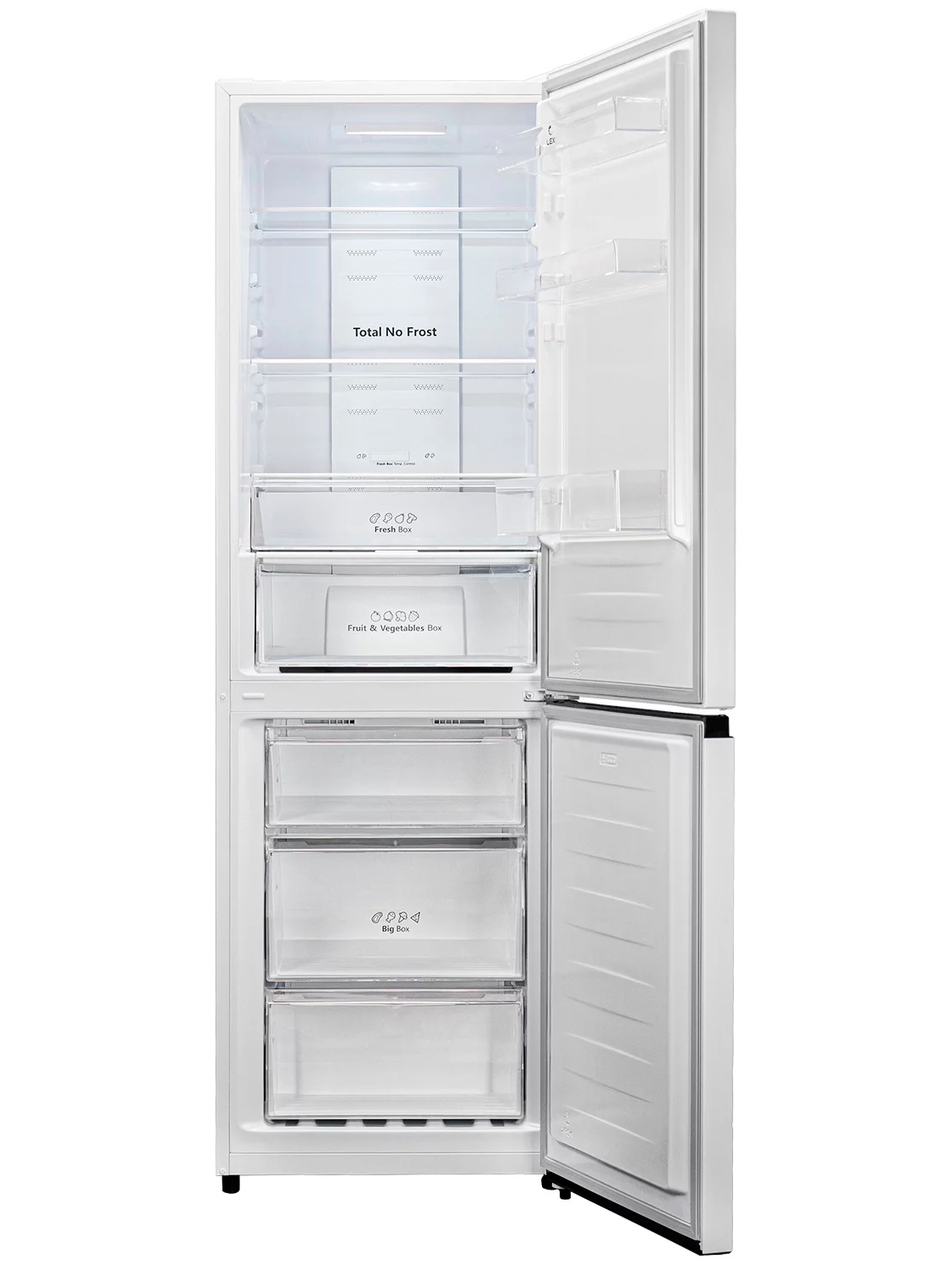 8192052 Холодильник с морозильником   LEX RFS 204 NF WH белый STDN-0048259 - Вид №1