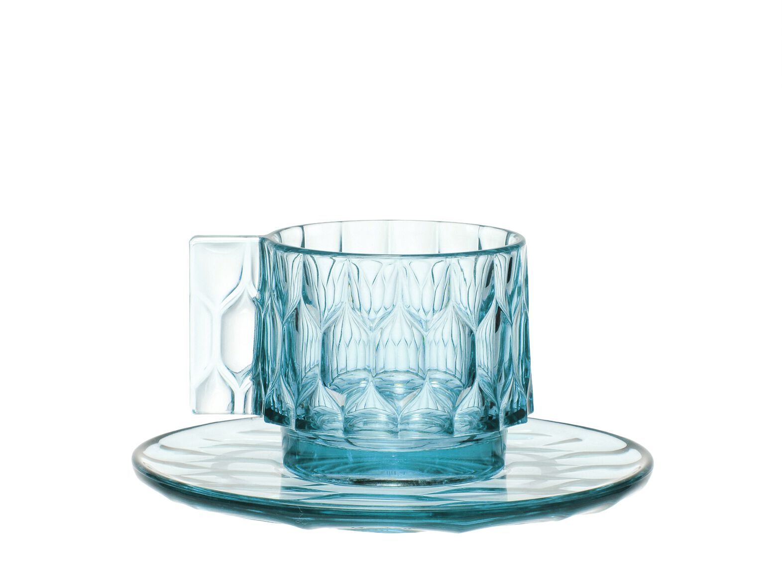 Набор кофейных чашек из инженерного пластика с блюдцем Kartell Jellies Family ARCH-00146181 - Вид №18