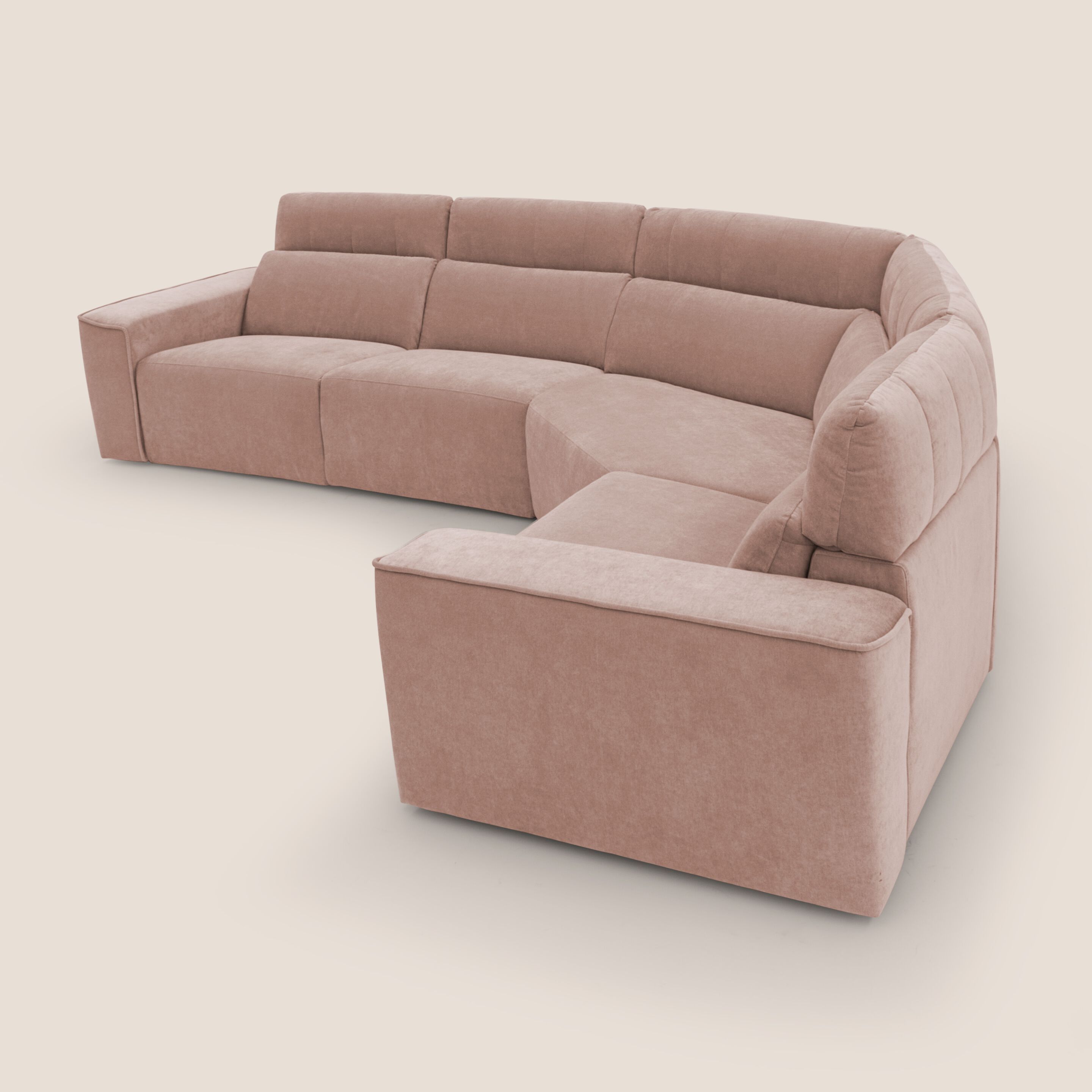 Угловой диван с откидной спинкой из ткани Divani.Store Clark ARCH-00090714 - Вид №59