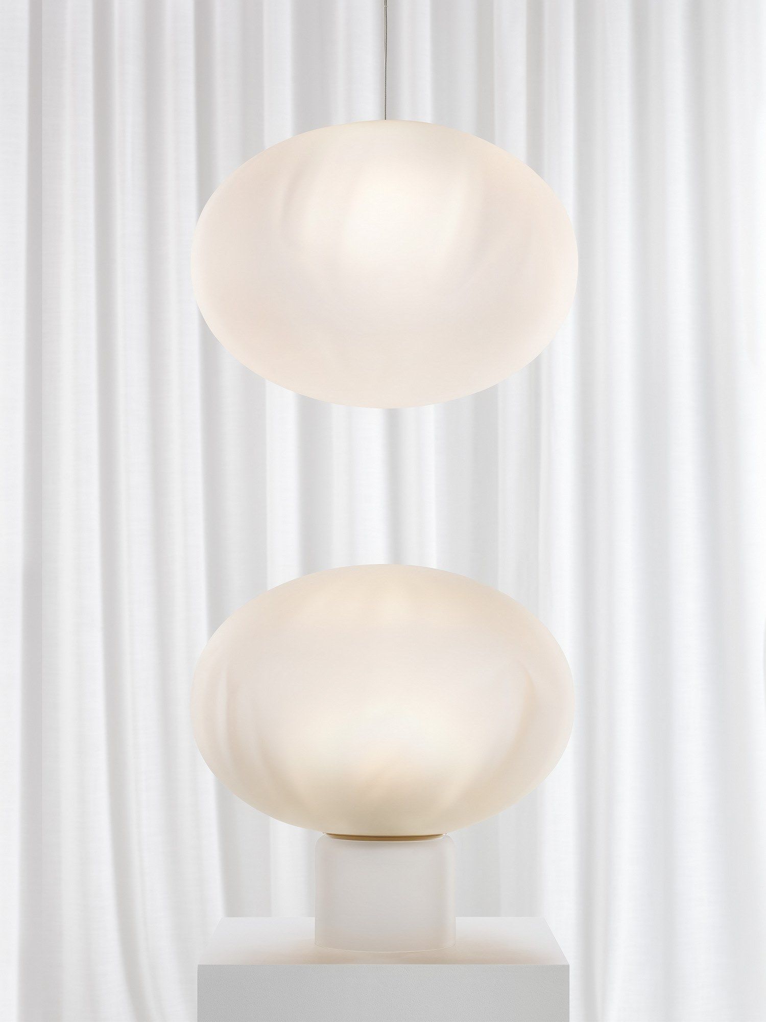 Стеклянный светодиодный подвесной светильник Ross Gardam Méne ARCH-00076758 - Вид №7