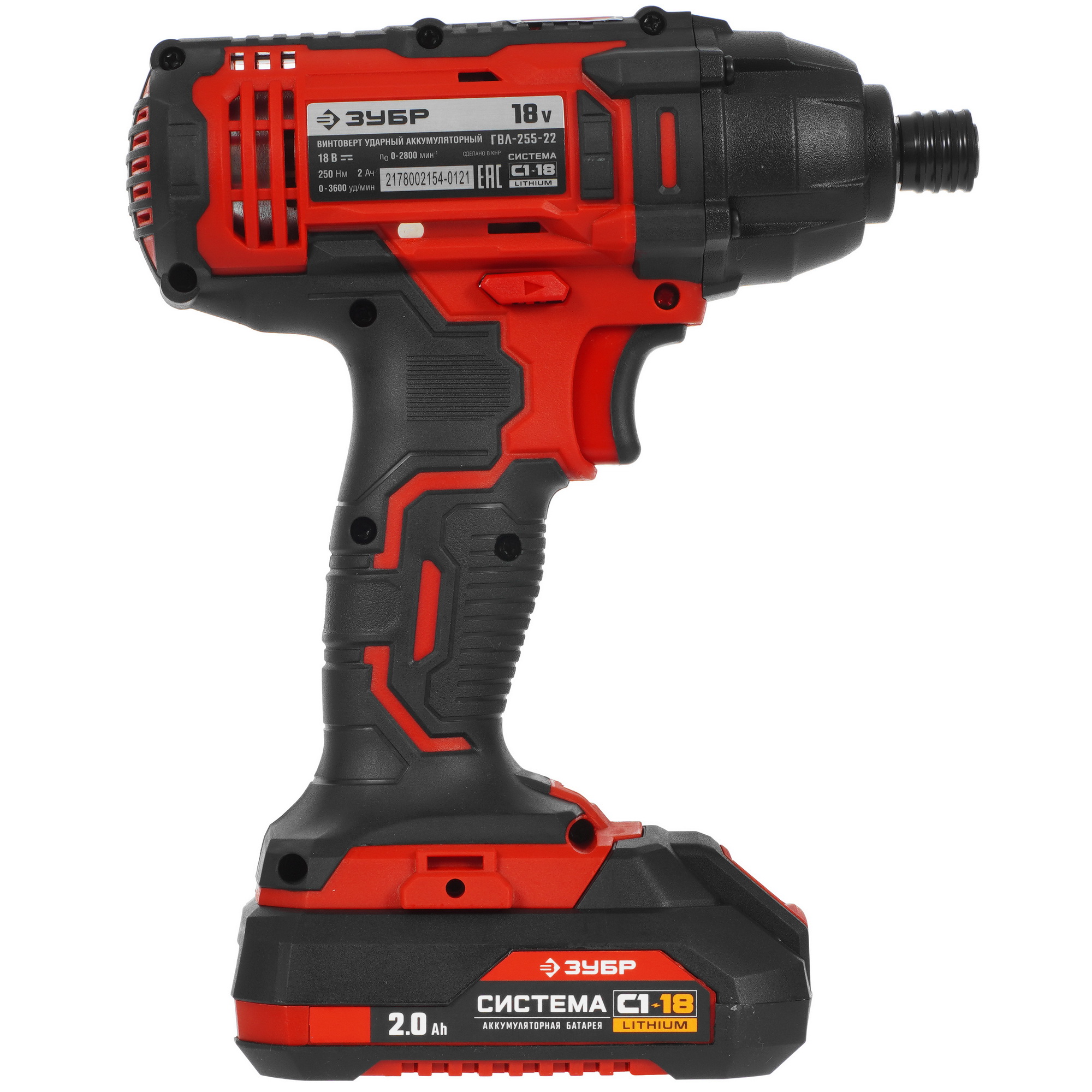 Винтоверт Зубр ГВЛ-255-22 С1-18 18V 5344383 STDN-0083106 - Вид №1