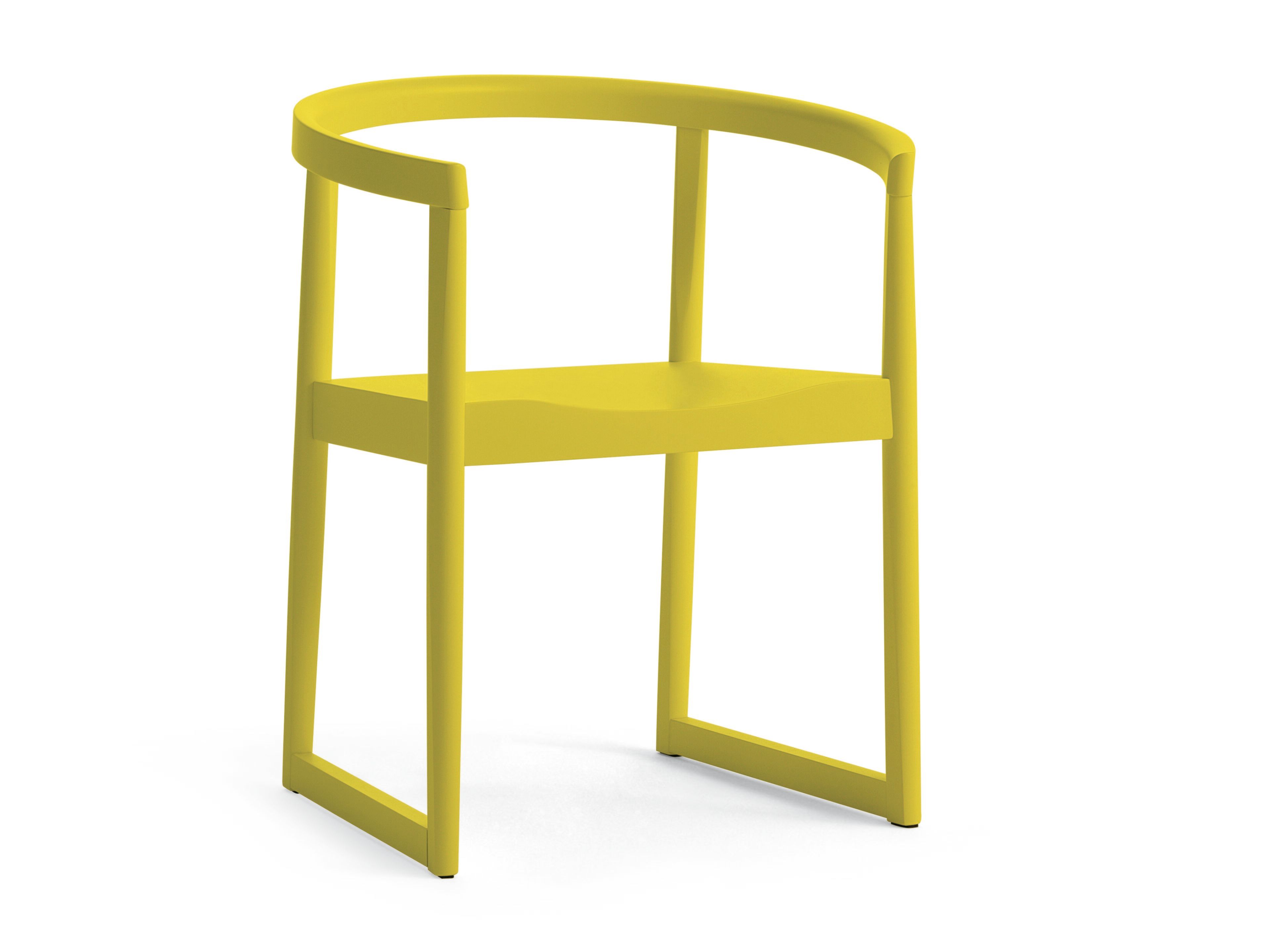 Стул из бука с подлокотниками Billiani Nordic ARCH-00028438 - Вид №2