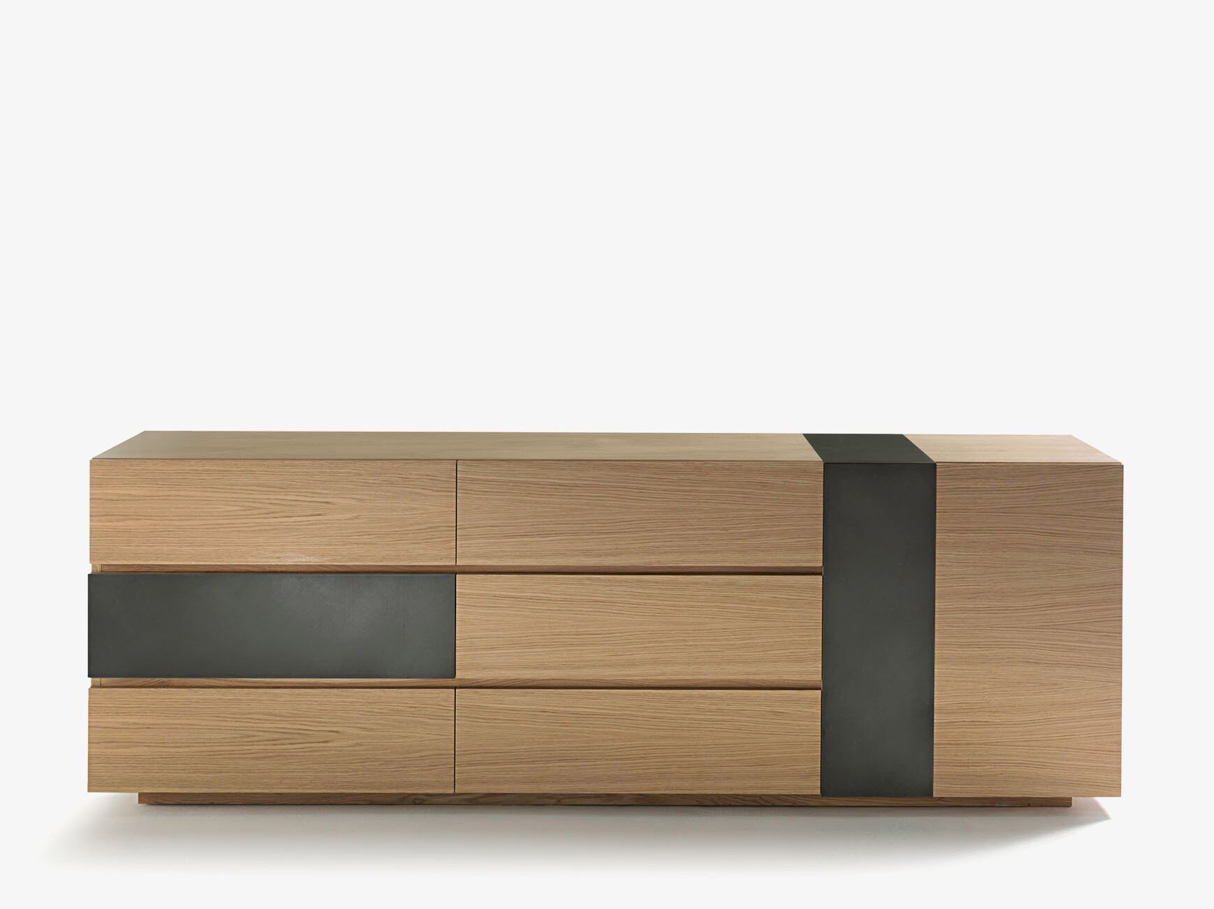 Шкаф из массива дерева и железных вставок Riva 1920 WABI ARCH-00109394