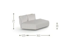 Ткань сад диван Talenti Шах ARCH-00116085 - Вид №9