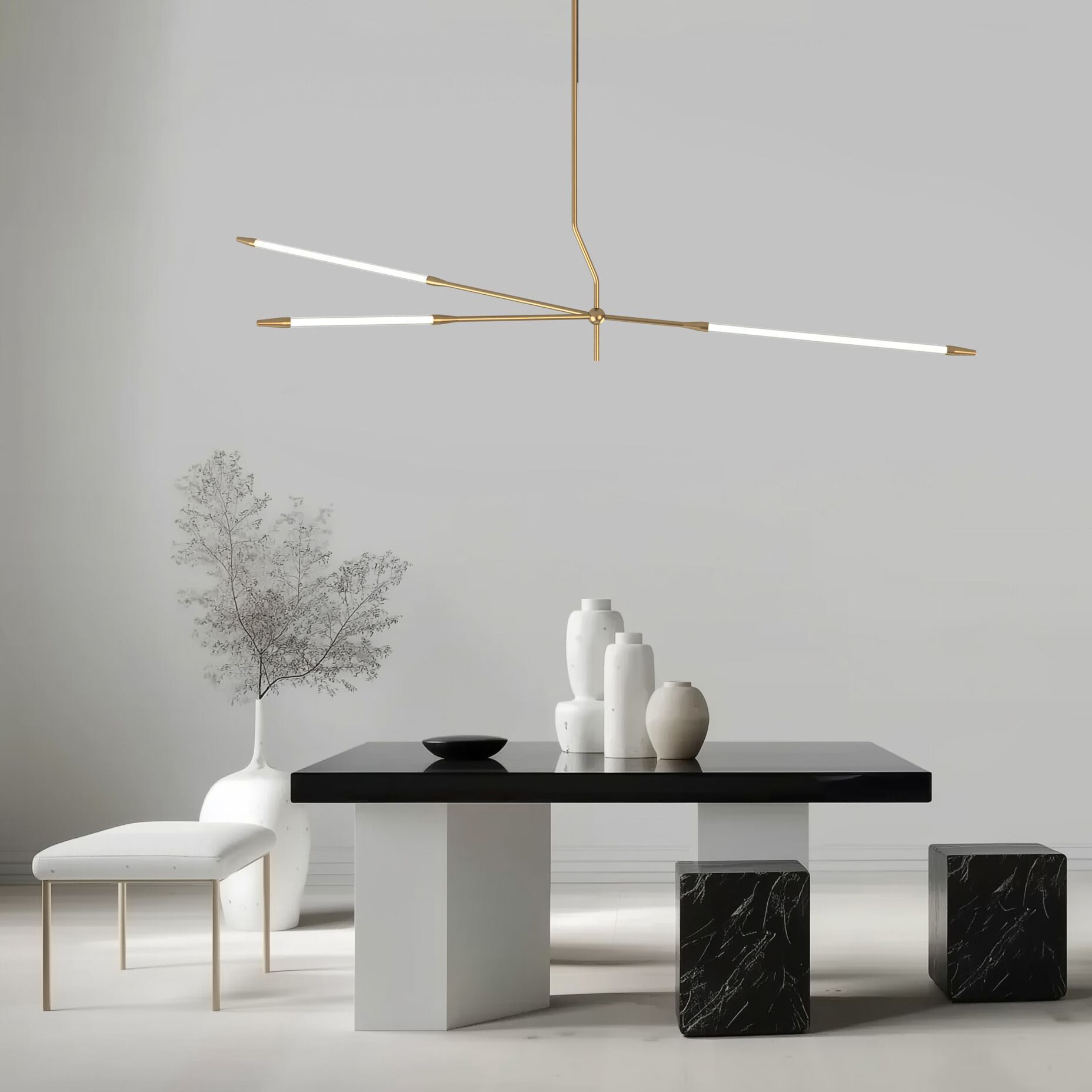 Стальной светодиодный подвесной светильник Intueri Light Javelin ARCH-00151711 - Вид №1