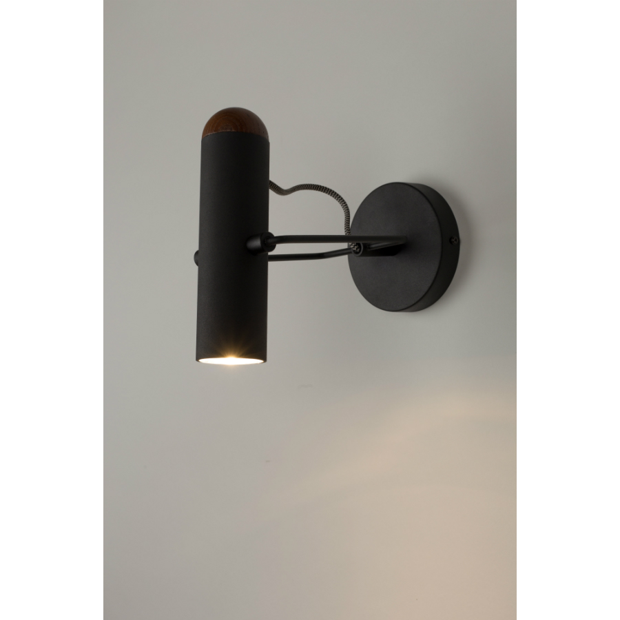 Лампа настенная Marlon, черная Zuiver 5400023 - Вид №3