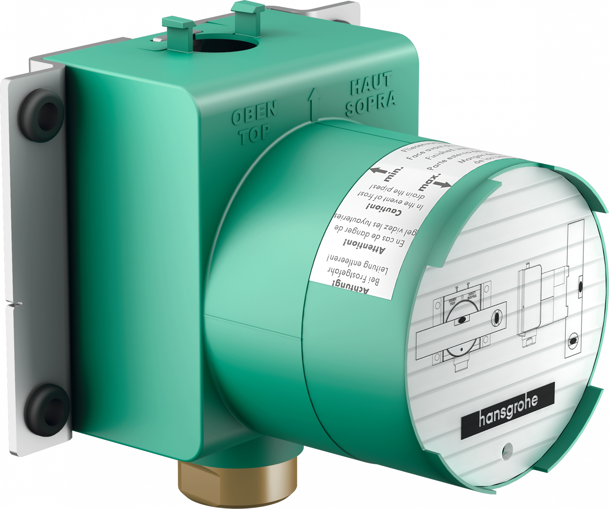 25023180 Разъем RainButton iBox 3W-D90 Hansgrohe 