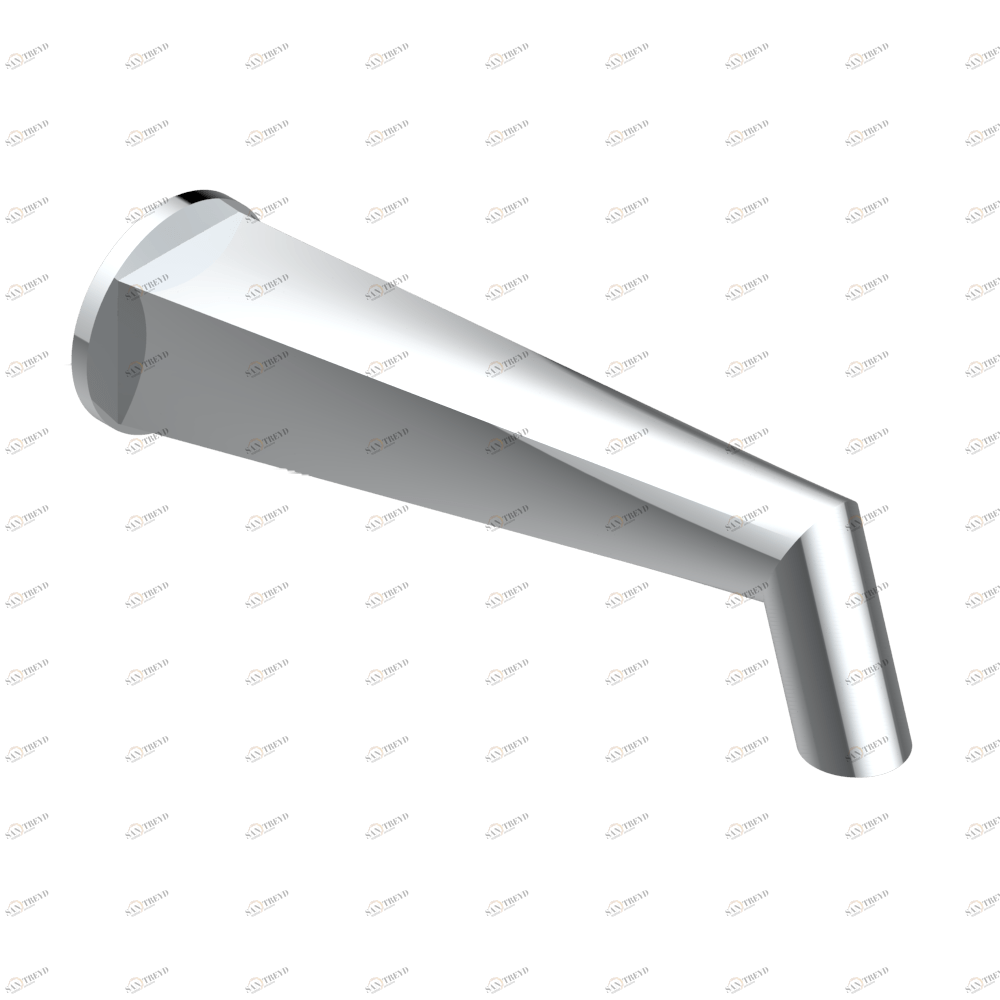 G6E-22SG Излив для ванны встраиваемый в стену - СУПЕР ГОЛИАФ Thg-paris Metamorphose с белой керамикой Хромированный G6E 22SG  A02 CAT.A