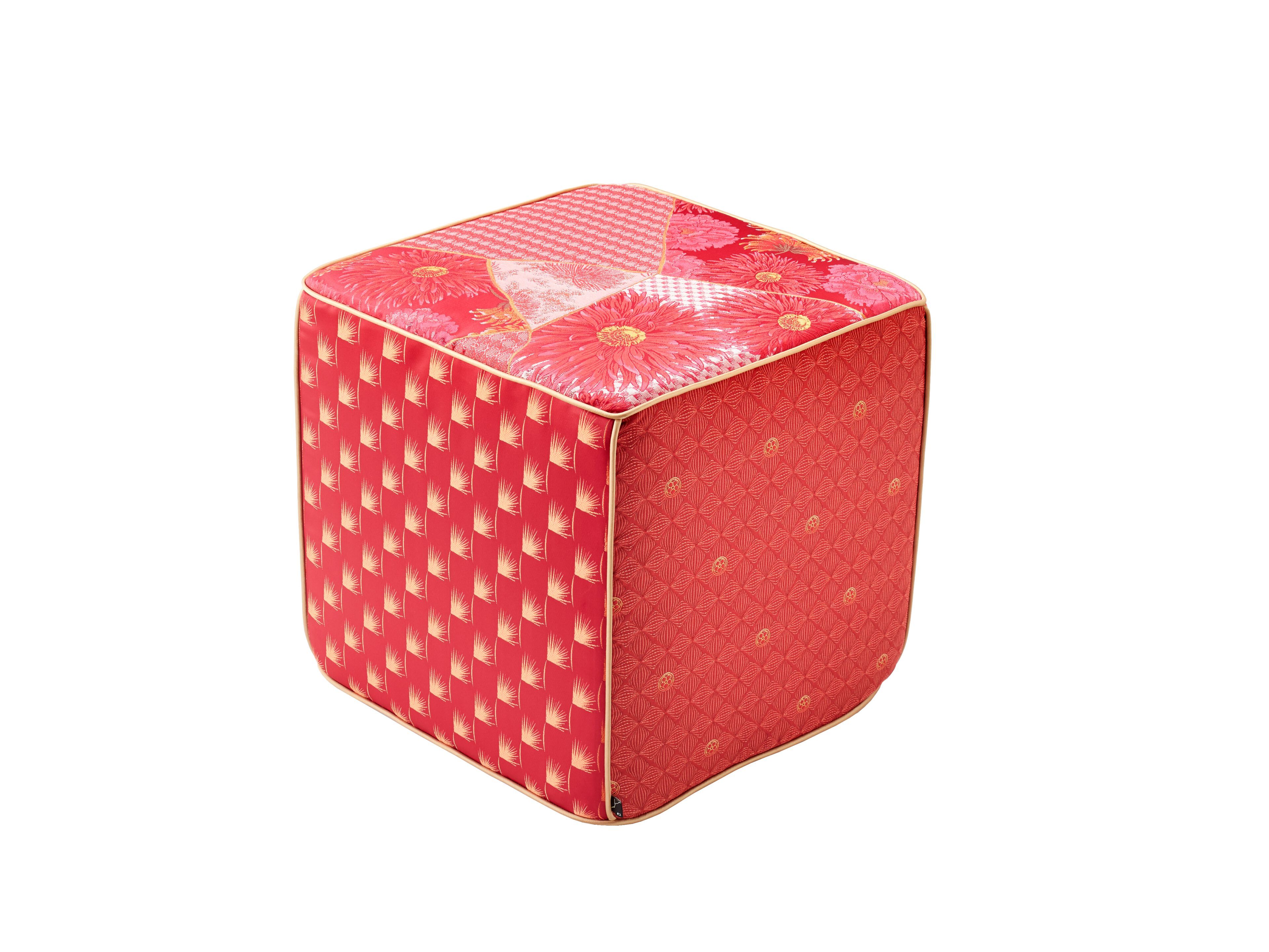 Квадратный пуф из ткани K-3 Maiko ARCH-00062051 - Вид №2