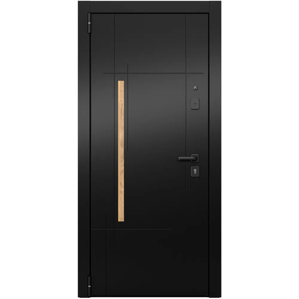 Дверь входная металлическая Блэк Классик 86x205 см левая шелк грейдж 89461187 STLM-2164624 TOREX  - Вид №1